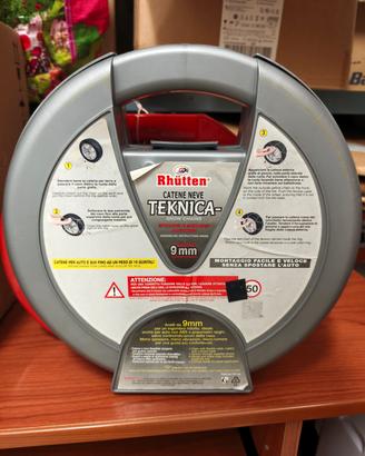 Catene neve Rhutten TEKNICA 9mm Gr.50 Nuove 