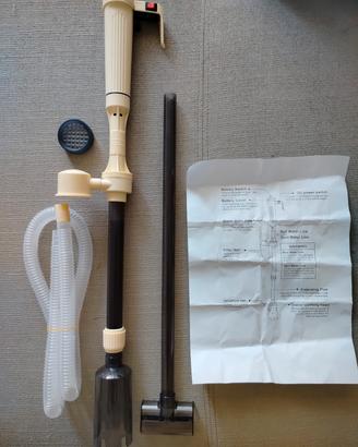 filtro automatico pulizia acquario 