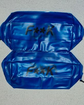 Set 2 Pochette FK Effek F**k  blu