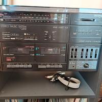 giradischi cassette radio