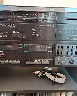giradischi cassette radio