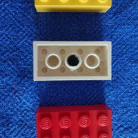 Tris di calamite colorate originali LEGO