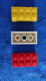 Tris di calamite colorate originali LEGO