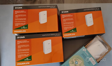 1 extender tp-link Import e TRE Powerline d-link