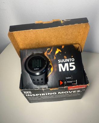 Orologio cardio frequenzimetro Suunto M5+accessori