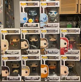 Funko pop lotto 10 pezzi - game of thrones GOT