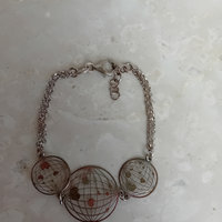 Bracciale argento mappamondi ?