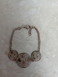 Bracciale argento mappamondi ?