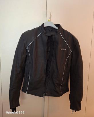 Giubotto moto da donna in pelle " Scotland", tg. L
