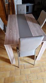 tavolo + nr 4 sedie
