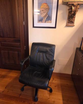 Poltrona Frau Executive Large con ruote