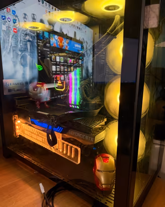 PC gaming rtx3090, ryzen 9 ecc.