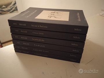 set 6 libri Marco Malvaldi - Barlume - sellerio
