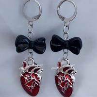 Orecchini Cuore Anatomico 