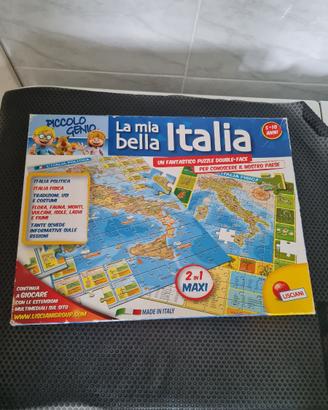 PUZZLE LA MIA BELLA ITALIA ( ISTRUTTIVO)