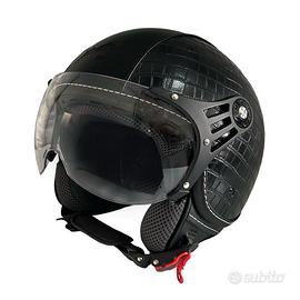 CASCO DIEFFE DEMIJET LINEA LUXURY MAN IN BLACK VIS
