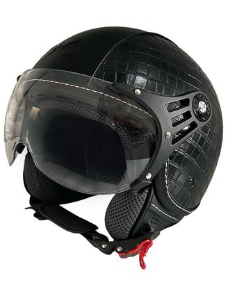 CASCO DIEFFE DEMIJET LINEA LUXURY MAN IN BLACK VIS