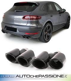 Coppia teminali neri per Porsche Macan 95B 14>17