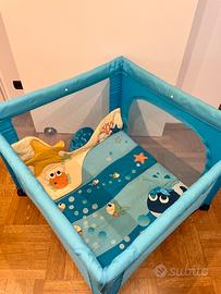 Box Chicco pieghevole Open Sea celeste 0-4 anni