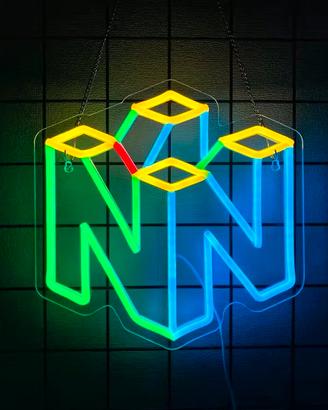 Insegna luminosa tipo Neon vintage  Nintendo 