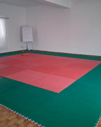 Palestra con tatami già presenti