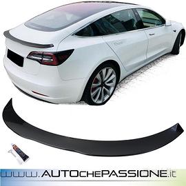 Alettone spoiler nero lucido Tesla Model 3 2017