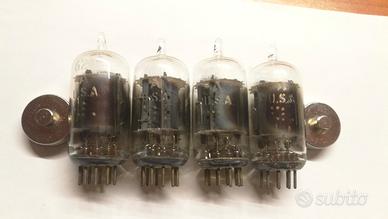 MATCHED VALVOLA 6211 NOS General Electric 12au7