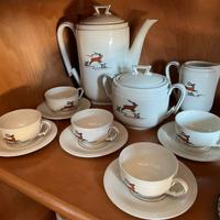 servizio da caffè completo ceramica di Laveno anni