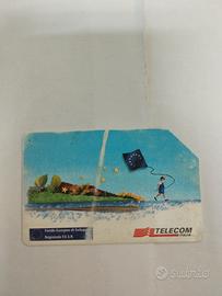 scheda telefonica Telecom Italiada collezione