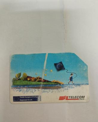 scheda telefonica Telecom Italiada collezione