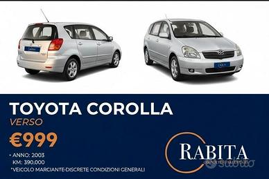 Toyota Corolla Verso 2.0 tdi D-4D