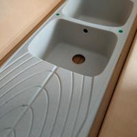 LAVELLO ELLECI 116 doppia vasche + scivolo