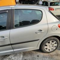 PEUGEOT 207 ANNO 2007 - PORTA POSTERIORE SINISTRO