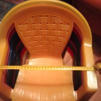 Gioco bambino in plastica sedia ludoteca