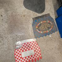 paraspruzzi vespa biemme metalplast nos accessori