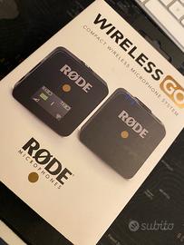 Microfono Rode Mic Go wireless