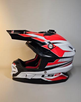 Casco cross / enduro LS2 MX456 Fiberglass taglia M