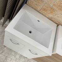 MOBILETTO CON ANTE + LAVATOIO LAVANDERIA