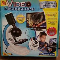 Video Microscopio "Scienza e gioco" Clementoni