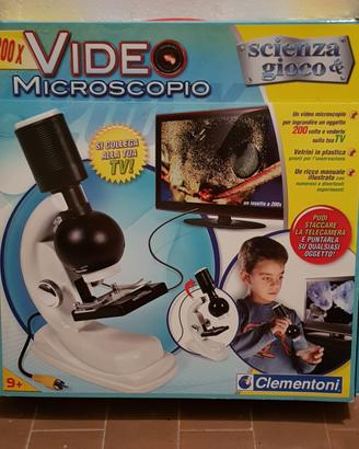 Video Microscopio "Scienza e gioco" Clementoni