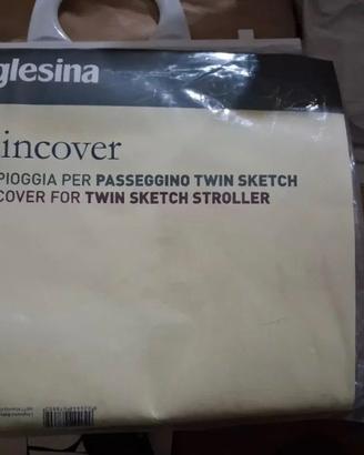 Parapioggia Inglesina per passeggino Twin Sketch