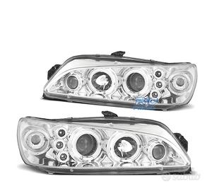 FARI PER PEUGEOT 306 97-01 ANGEL EYES FONDO CROMAT