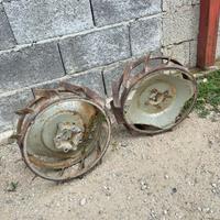 Ruote in ferro motocoltivatore