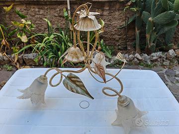 Lampadario e Bastone tenda