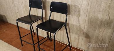 coppia di sgabelli da cucina