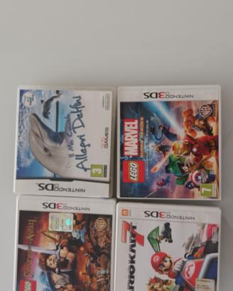 4 giochi x nintendo 3ds