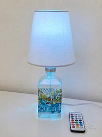 Lampada Bottiglia Gin Portofino LED Timer Design