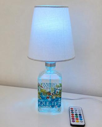 Lampada Bottiglia Gin Portofino LED Timer Design