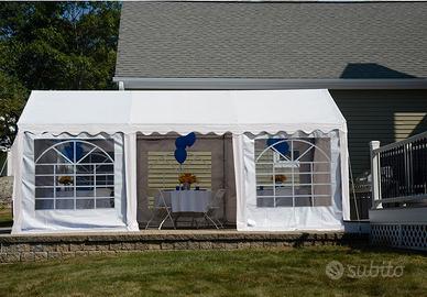 Tendostruttura 6x3 Gazebo Pvc zincato impermeabile