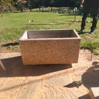 Fioriera in cemento 40 x  80 x 40